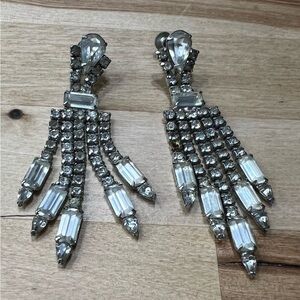 Vintage chandelier earrings.